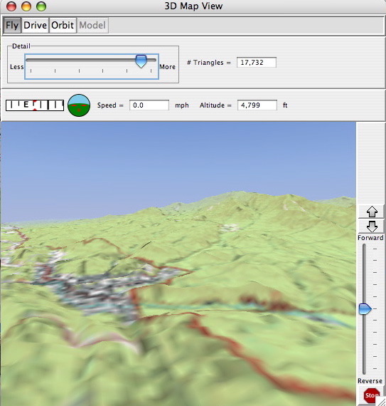 Topo-map Texture